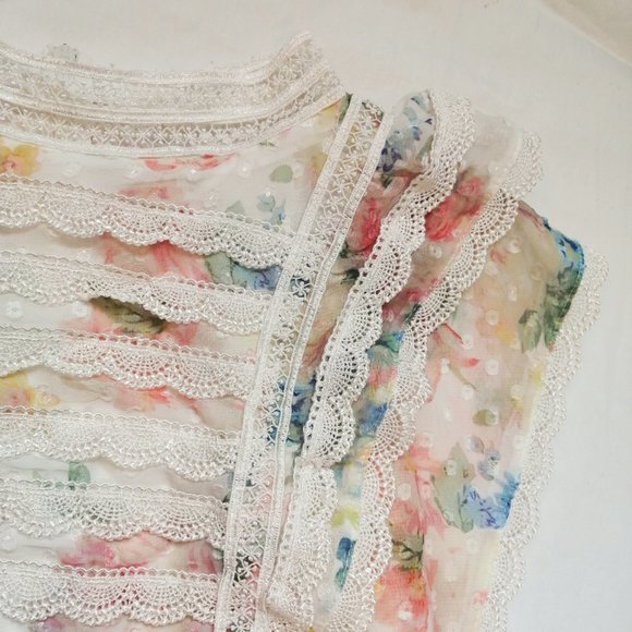 Floral mini dress - Picture 3 of 4